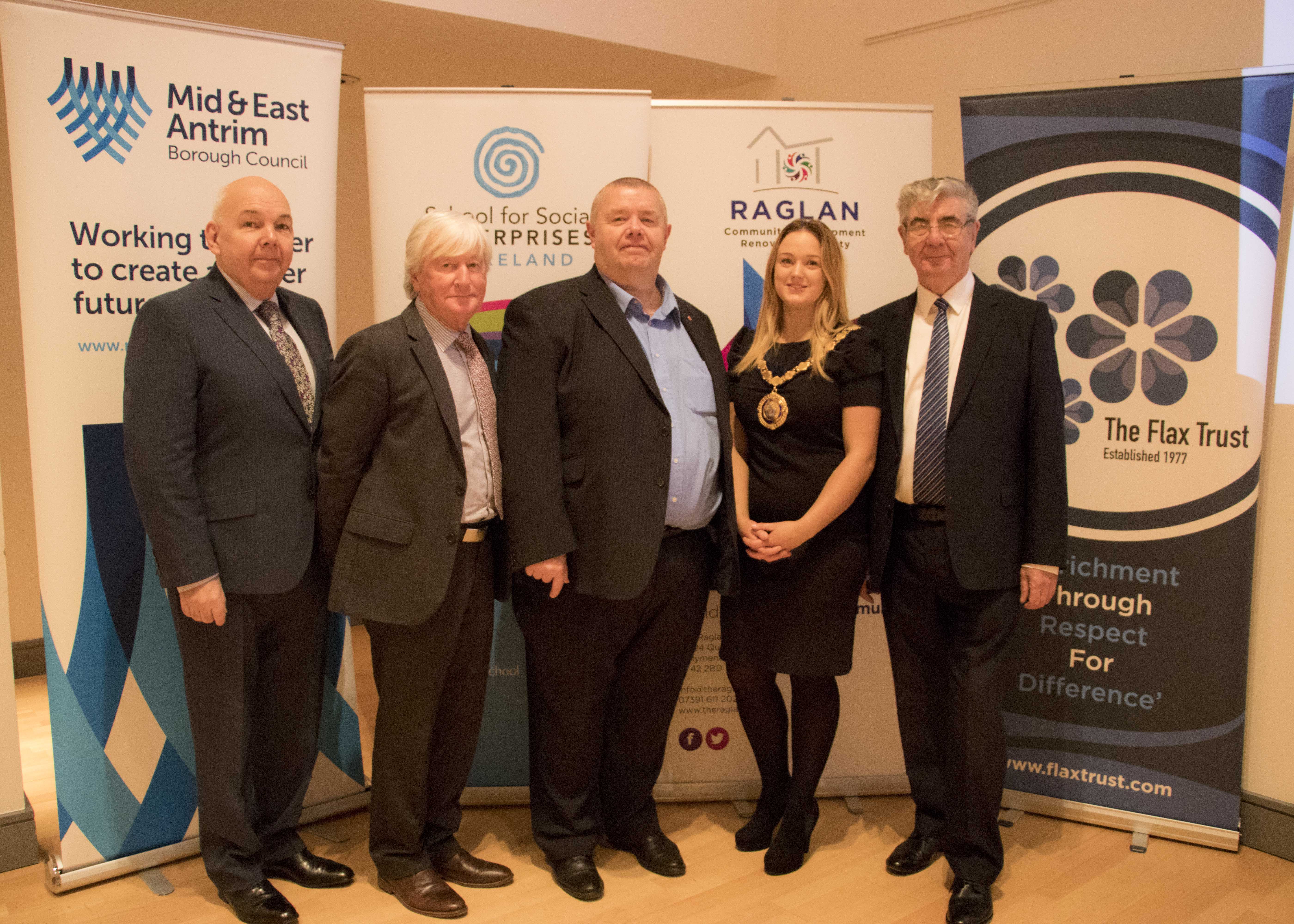 Brian Tannerhill MBE Inspires Social Entrepreneurs in Ballymena